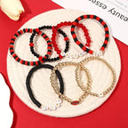 Game Day Football Bracelet Set – Stackable Beaded Jewelry Gift for Fans & Sports Lovers