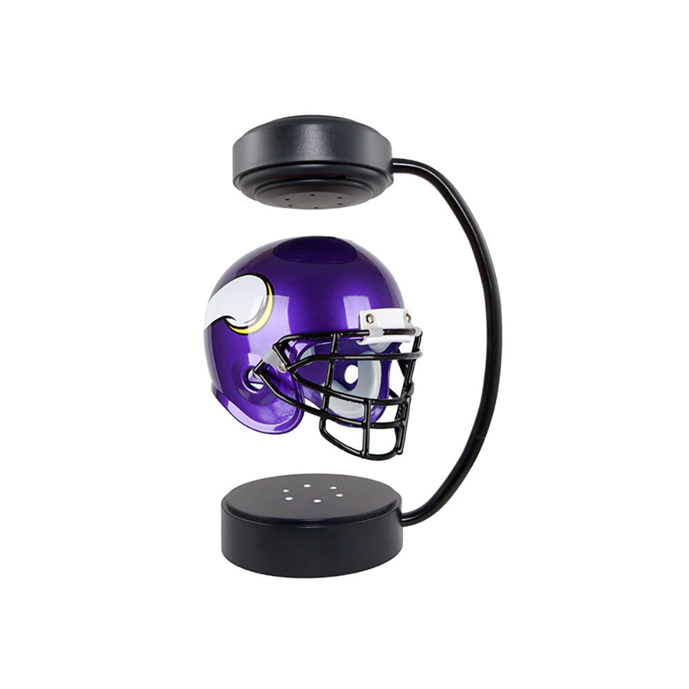 Football Teams Rotating Levitating Hover Helmet– Creative Décor for Fans