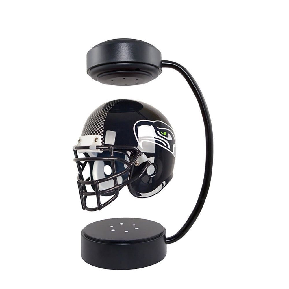 Football Teams Rotating Levitating Hover Helmet– Creative Décor for Fans