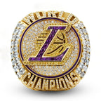 2020 Los Angeles Lakers Basketball Championship Ring & Trophy Set–  #23 James Edition
