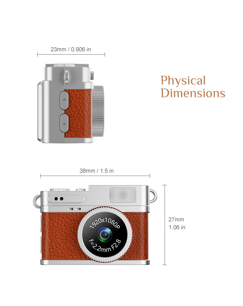 Y2Kraft 80’s Vibes Mini Camera