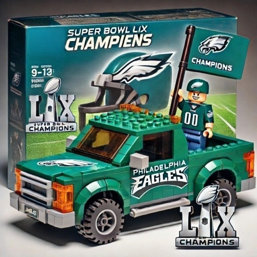 Philadelphia Eagles Building Blocks  – Perfect Gifts for True Fans