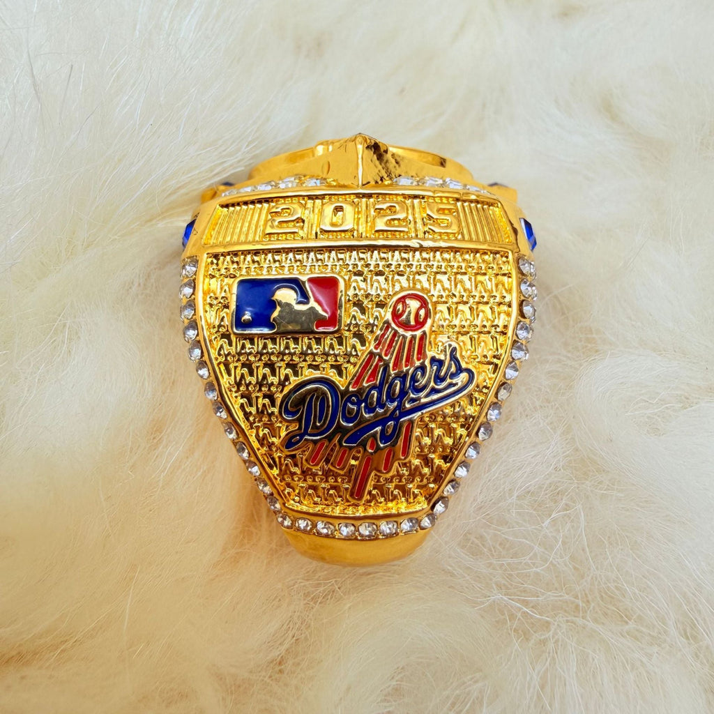 New 2025 Los Angeles Dodgers World Championship Ring – LA Baseball Fan Collectible Gift
