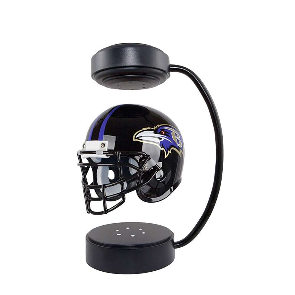 Football Teams Rotating Levitating Hover Helmet– Creative Décor for Fans