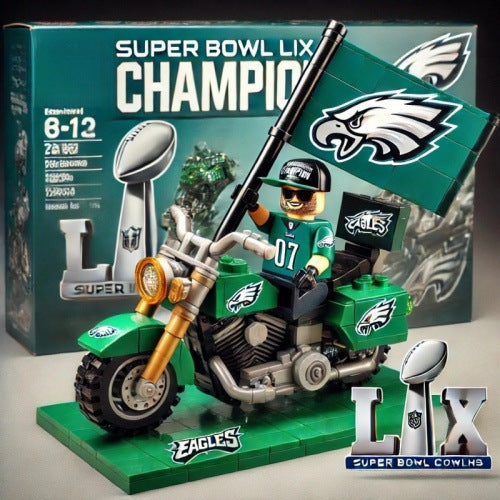 Philadelphia Eagles Building Blocks  – Perfect Gifts for True Fans