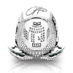 Philadelphia Eagles Super Bowl LIX Rings #1 Hurts MVP Edition with Wings Pop Out