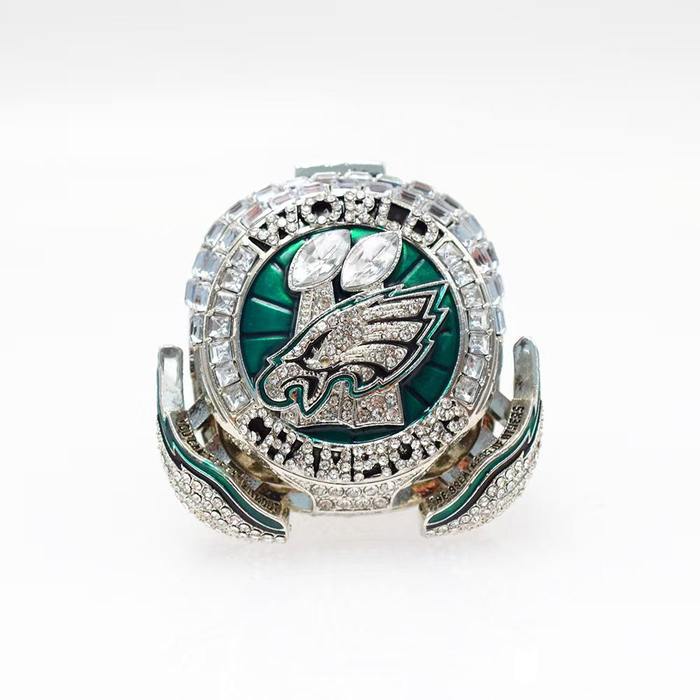 Personalized Philadelphia Eagles Super Bowl Ring - Customize with Your Name or Number - Ideal Gift for Sports Fans