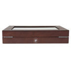 Espresso Cufflinks Collector's Case - 36 pairs