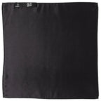 Black Silk Pocket Square