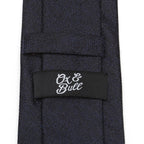 Heathered Blue Wool Men's Tie