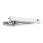 Cross Stainless Steel Cufflinks and Tie Clip Gift Set