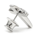 Cross Stainless Steel Lapel Pin