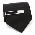 Die Cut Mother of Pearl Stainless Steel Tie Clip
