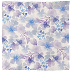 Watercolor Lavender Mix Men's Silk Pocket Square