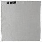 Gray Silk Pocket Square