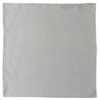 Gray Silk Pocket Square