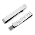 Love You, Dad Hidden Message Tie Bar