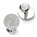 Hunter Silver Cufflinks