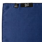 Navy Silk Pocket Square