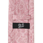 Blush Paisley Men's Tie