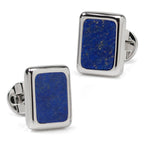 Sterling Silver and Lapis JFK Presidential 5-Stud Set