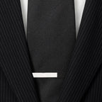 Short Stainless Steel Engravable Tie Bar