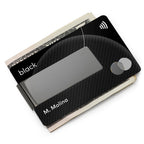 Stainless Steel Gunmetal Engravable Money Clip