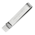 Wedding Party Engravable Tie Bar