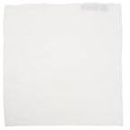 Cream Linen Pocket Square