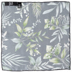 Leaf Watercolor Black Pocket Square