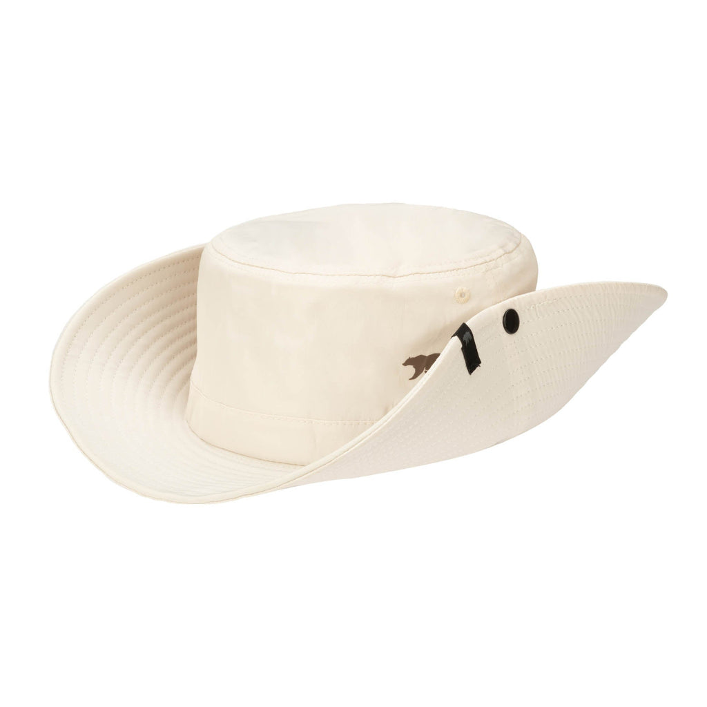 Outdoor Boonie Hat with Neck Flap and Adjustable Chin Cord