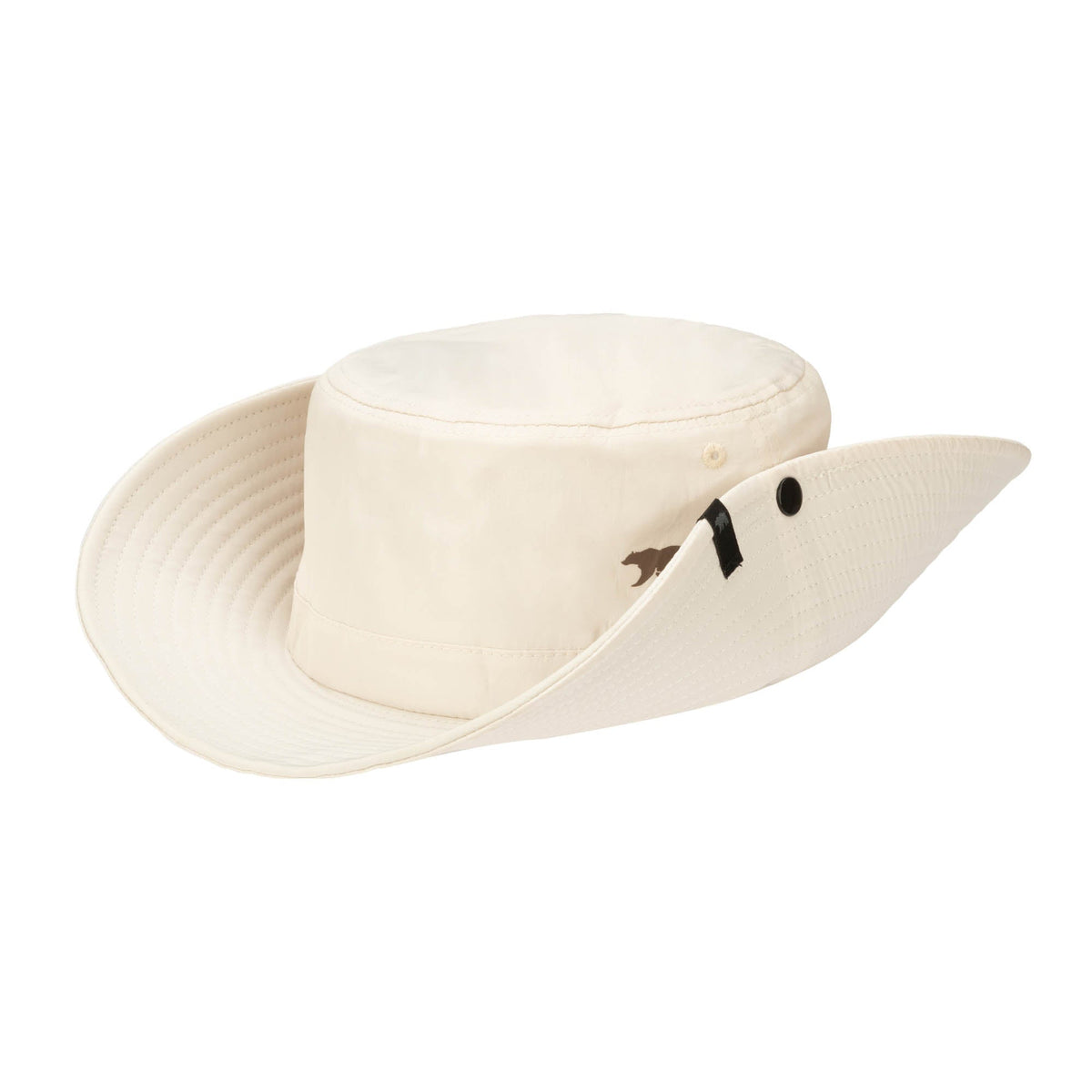 Outdoor Boonie Hat with Neck Flap and Adjustable Chin Cord