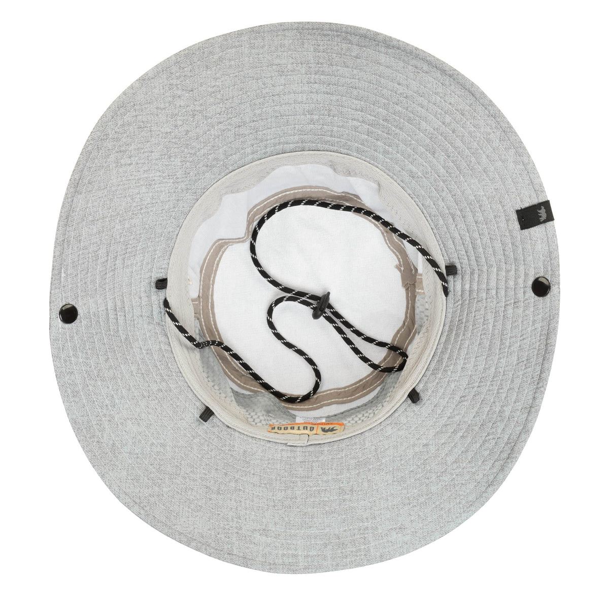 Outdoor Boonie Hat with Neck Flap and Adjustable Chin Cord
