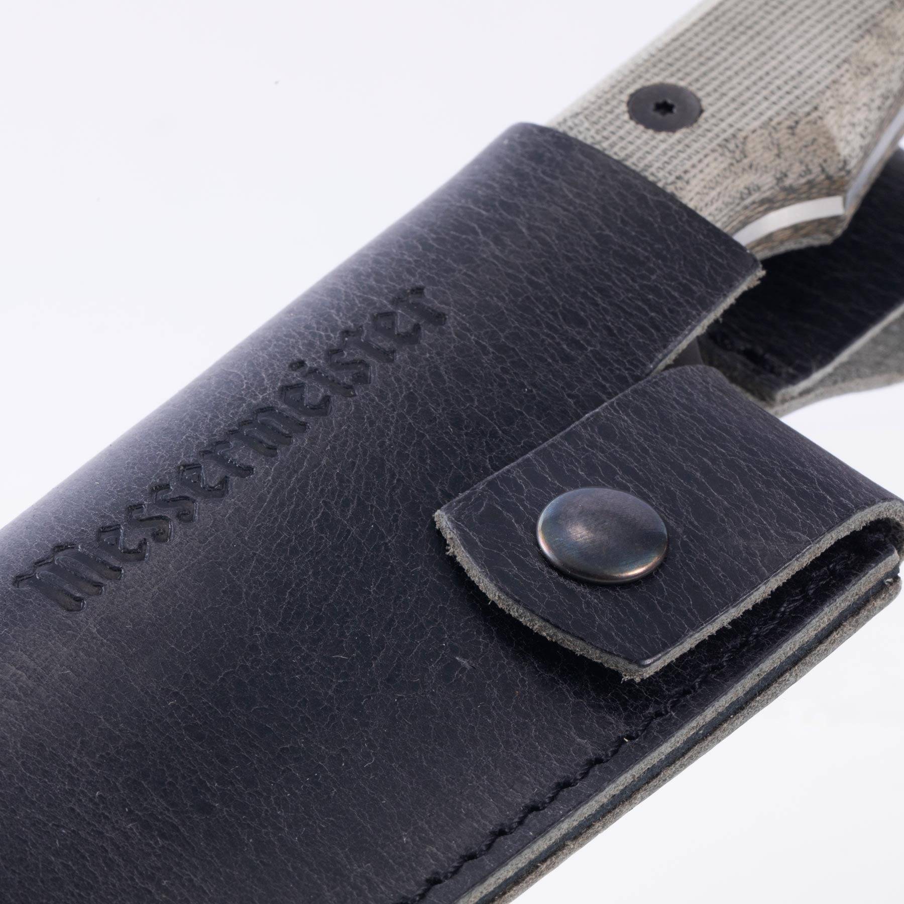 Leather Belt Sheath for Overland Chef Utility