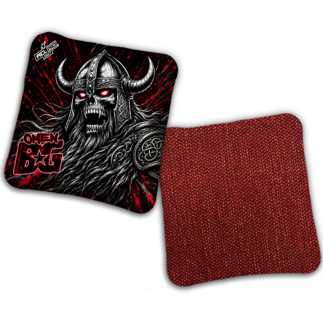 2027 ACL - BG Multiple Bag Models "DEATHLESS" - Pro Stamped Cornhole Bags - SET OF 4 BAGS