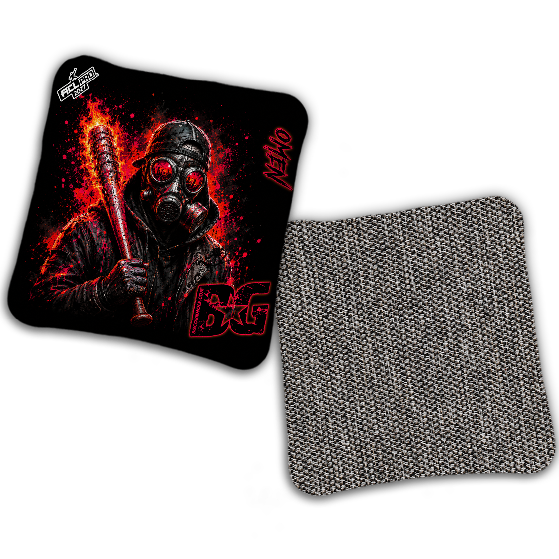2027 ACL - BG Multiple Bag Models "IGNITION" - Pro Stamped Cornhole Bags - SET OF 4 BAGS