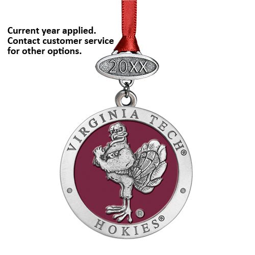 Virginia Tech University Hokies Ornament