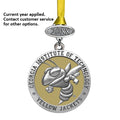 Georgia Tech Yellow Jackets Buzz Logo Ornament