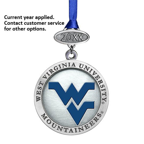 West Virginia University Ornament