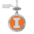 Illinois Fighting Illini Ornament