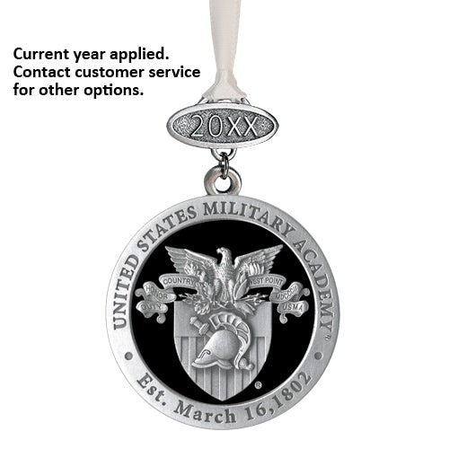 Army Black Knights Crest Ornament