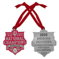 Indiana Hoosiers Football National Championship 2025 Ornament