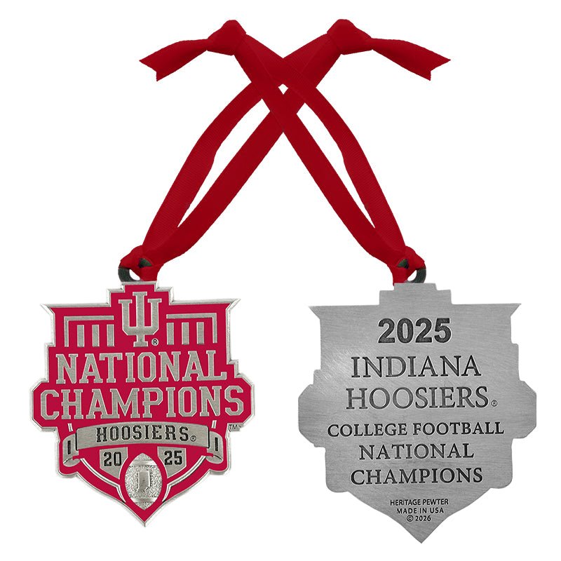 Indiana Hoosiers Football National Championship 2025 Ornament