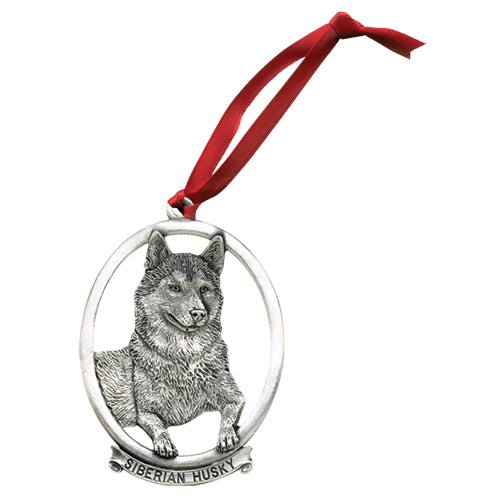 Siberian Husky Ornament