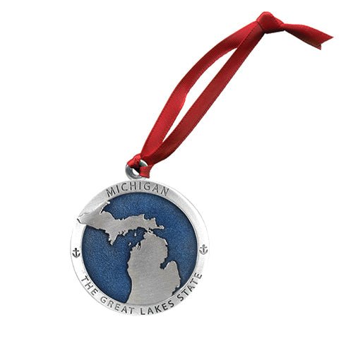 Michigan Map Ornament