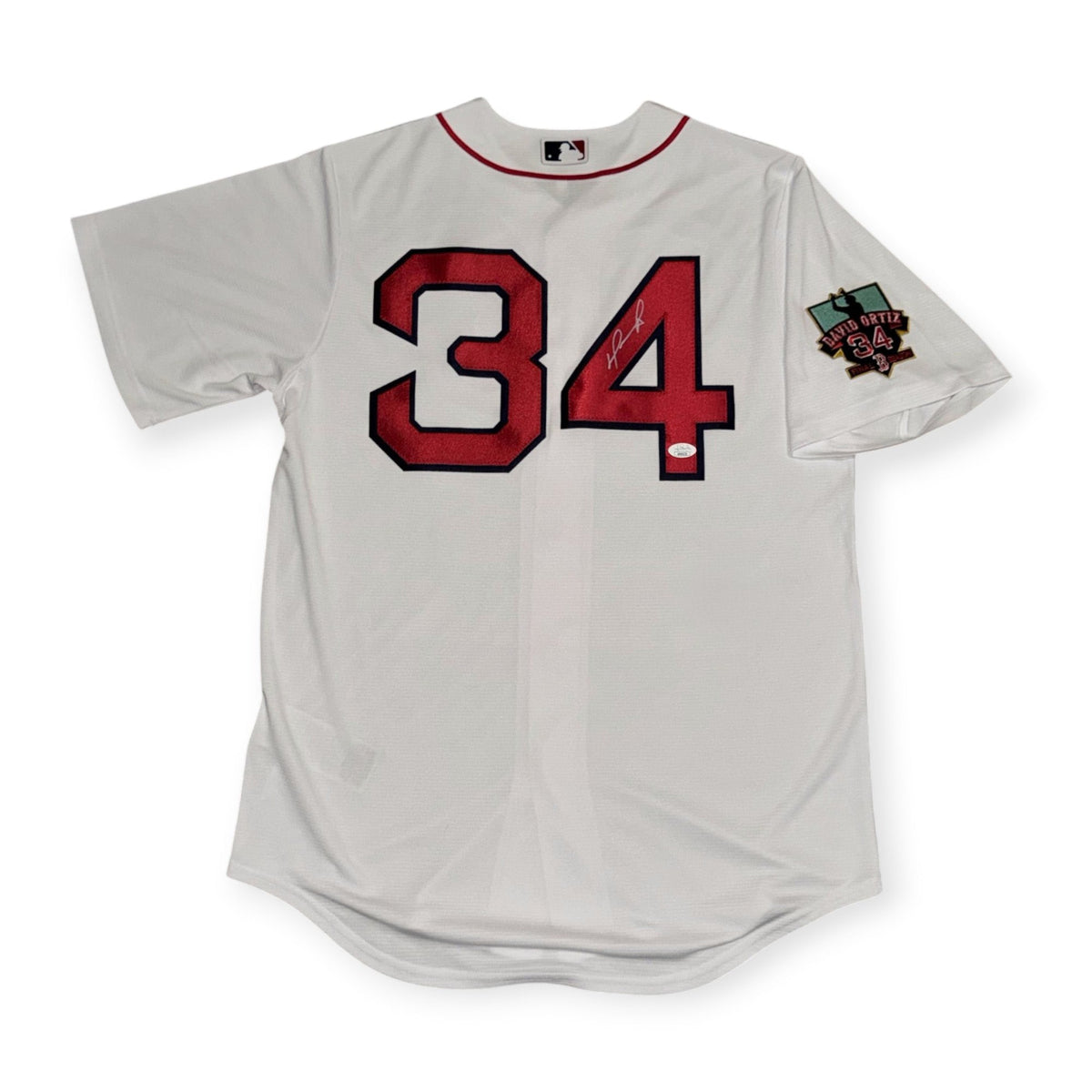 David Ortiz Boston Red Sox Autographed Authentic Jersey JSA