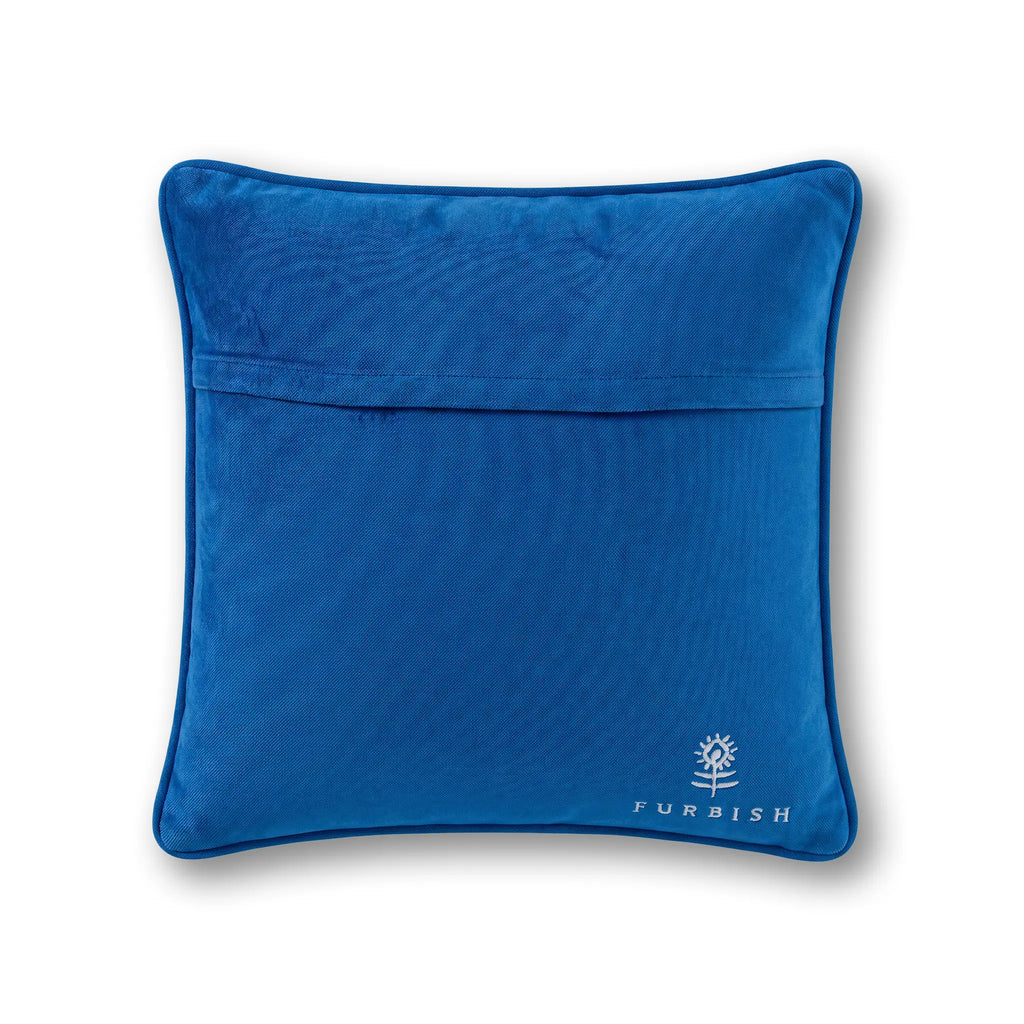 Overthink Needlepoint Pillow