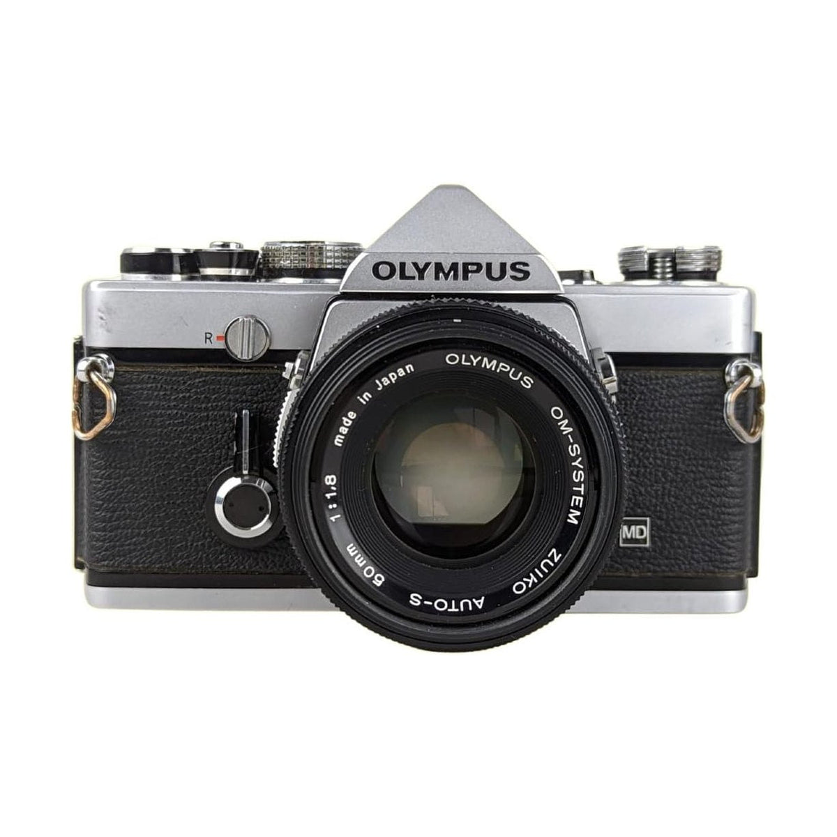 Olympus OM-1 35mm SLR Film Camera Compact, All-Manual Classic w/ Kit Lens