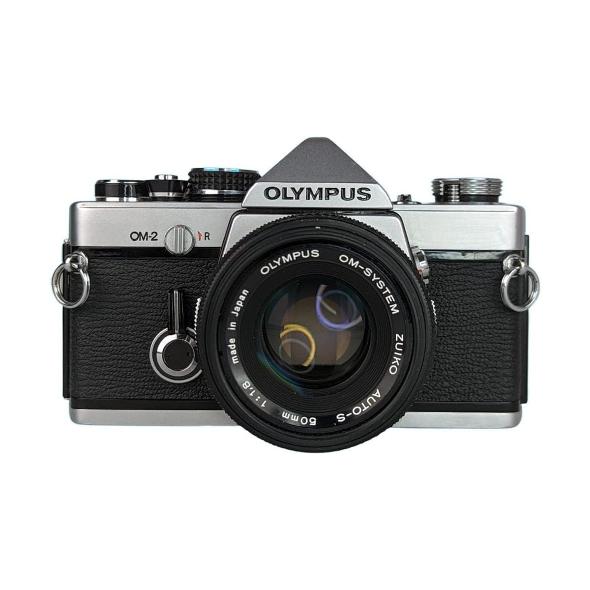 Olympus OM 2 Professional SLR 35mm Film Camera w/ Kit Lens