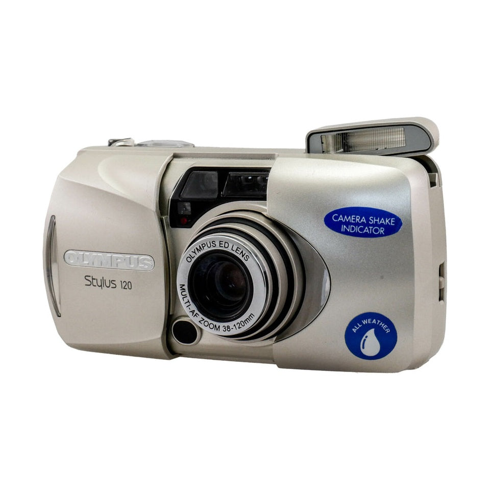 Olympus Stylus Epic Zoom 120 Point and Shoot 35mm Film Camera